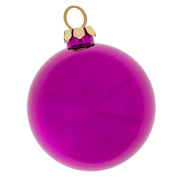 BLU GLOB FOTO ROTUND 6CM PENTRU POM DE CRACIUN 160094 [6]