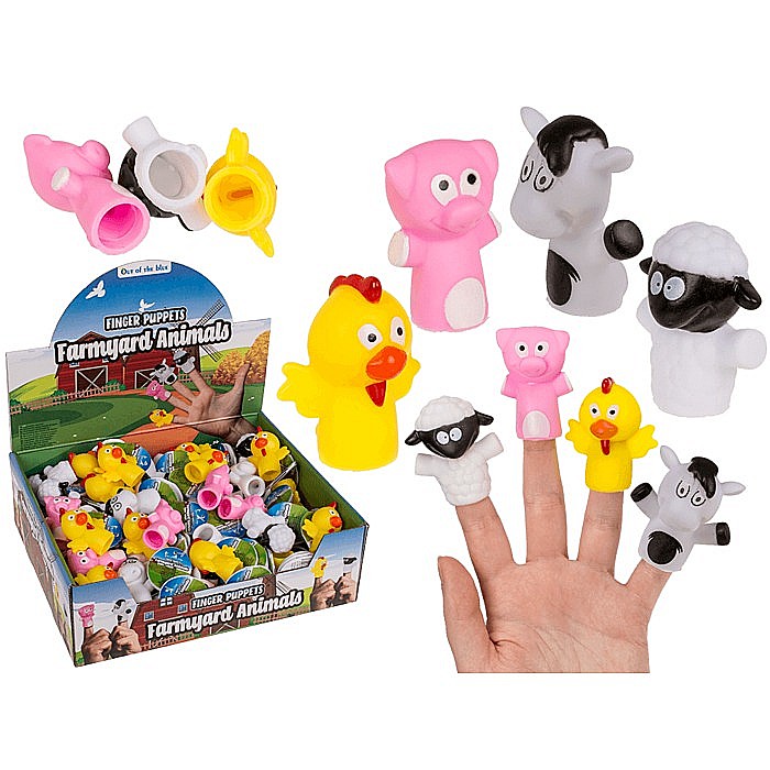 BLU JUCARII PENTRU DEGETE 6-8CM ANIMALE DIN FERMA 63/1087 [8]