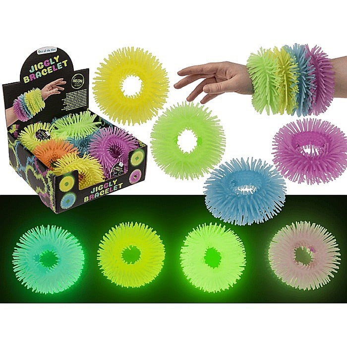 BLU BRATARA PUFFER 13*4.5CM GLOW IN THE DARK 59/2240 [1]