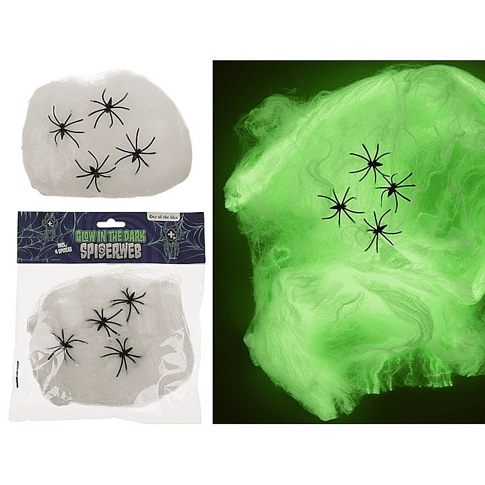 BLU PANZA DE PAIANJEN DECORATIVA 28GR GLOW IN THE DARK CU 4 PAIAJENI MICI 98/2111 [1]