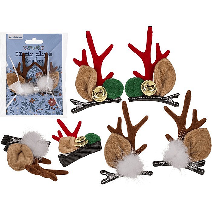 BLU AGRAFE PAR 5*7CM 2/SET COARNE SI URECHI DE REN 160130 [1]