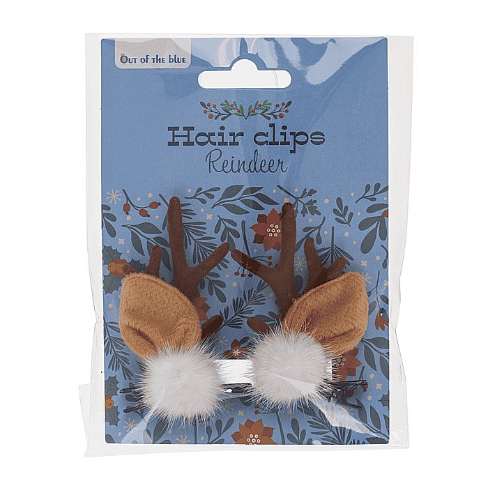 BLU AGRAFE PAR 5*7CM 2/SET COARNE SI URECHI DE REN 160130 [2]