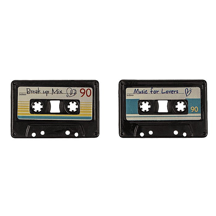 BLU MAGNET FRIGIDER CASETA AUDIO RETRO 3*4.2CM 4/SET 33/5972 [4]
