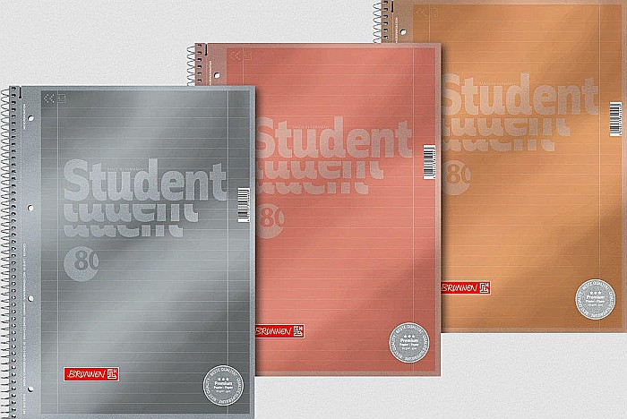 BR CAIET A4 80F SPIRA SI PERFORATII METALIC LINII 6732795 [1]