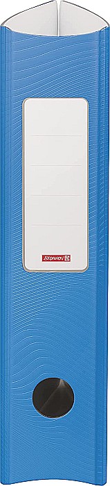 BR BIBLIORAFT A4 7CM PP WAVE COLOR CODE ALBASTRU AZUR 2043733 [2]