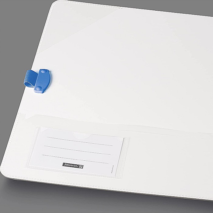 BR BIBLIORAFT A4 7CM PP WAVE COLOR CODE ALBASTRU AZUR 2043733 [4]