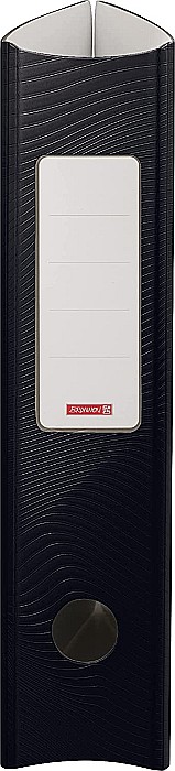 BR BIBLIORAFT A4 7CM PP WAVE COLOR CODE ONIX 2043790 [2]