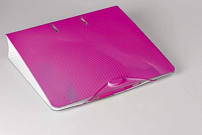 BR BIBLIORAFT A4 5CM PP WAVE COLOR CODE ROZ 2043526 [5]