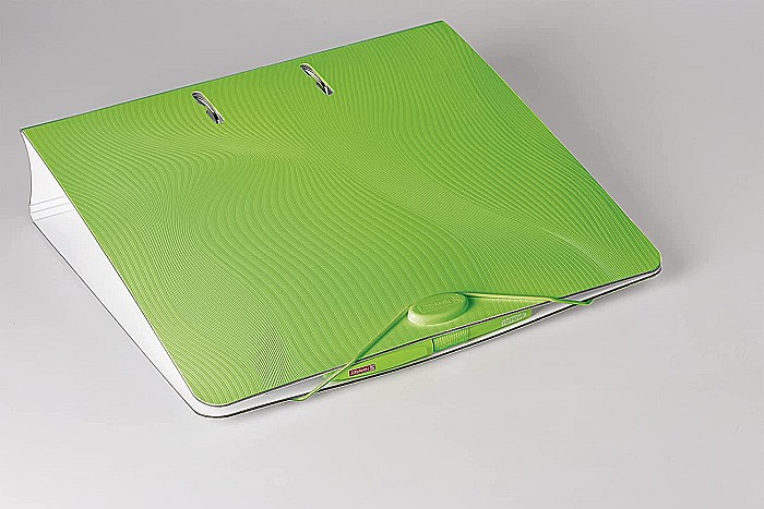 BR BIBLIORAFT A4 5CM PP WAVE COLOR CODE VERDE KIWI 2043552 [5]