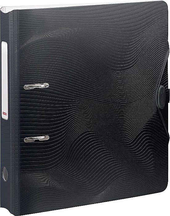 BR BIBLIORAFT A4 5CM PP WAVE COLOR CODE ONIX 2043590 [1]