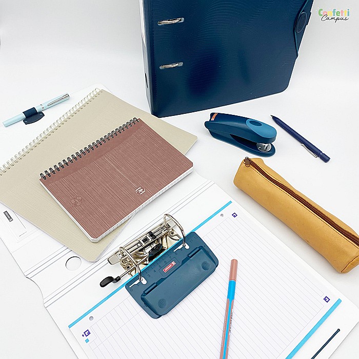 BR BIBLIORAFT A4 5CM PP WAVE DENIM 2043539 [4]