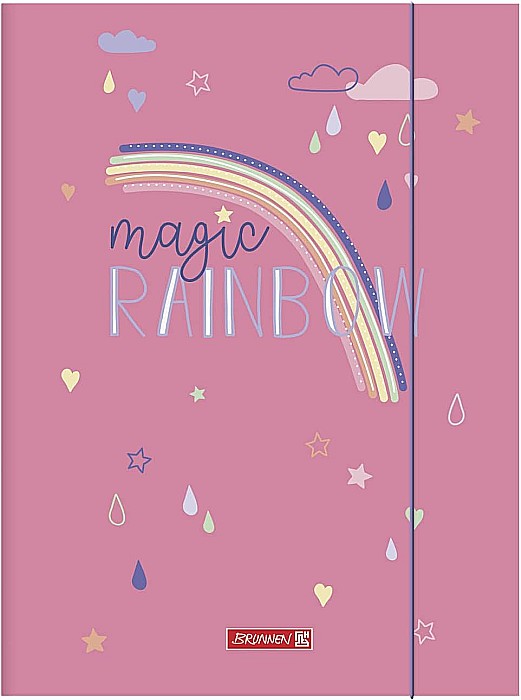 BR DOSAR CARTON A3 CU ELASTIC MAGIC RAINBOW 47030222 [1]