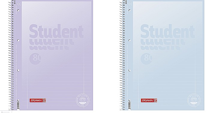 BR CAIET A4 80F SPIRA SI PERFORATII PASTEL II LINII 6732794 [1]