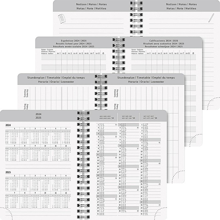 BR AGENDA SCOLARA SPIRA A6 PP DATATA ZILNIC 2024-2025 CU ELASTIC FRIES 71755035 [5]
