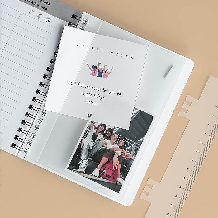 BR AGENDA SCOLARA SPIRA A6 PP DATATA ZILNIC 2024-2025 CU ELASTIC BLACK MARBLE 71755085/71855085 [5]