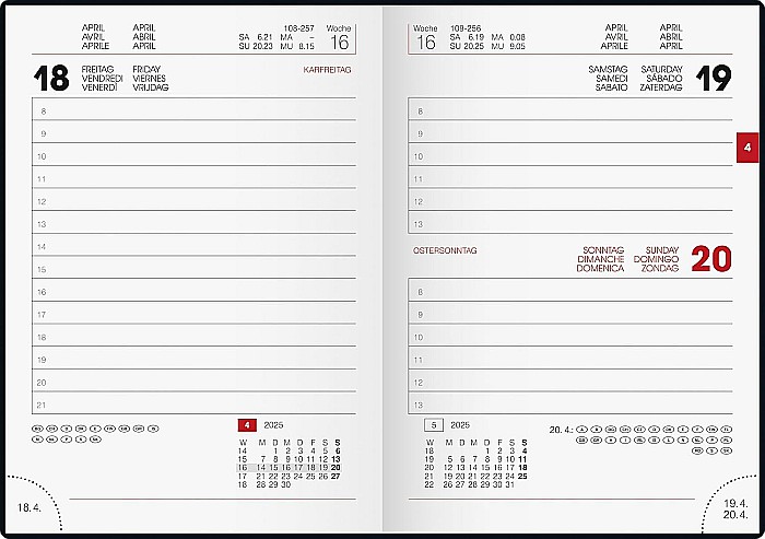 BR AGENDA DATATA ZILNIC BRUNNEN A6 2025 NEGRU 73611905 [2]