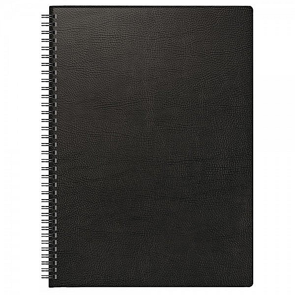 BR AGENDA DATATA SAPTAMANAL BRUNNEN A4 2025 PP SPIRA NEGRU 78101905 [1]