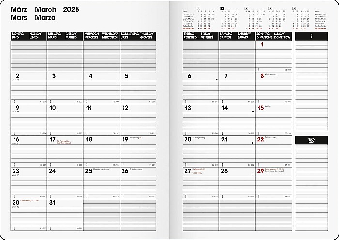 BR AGENDA DATATA LUNAR SLIMLINE B5 2025 BALADEK NEGRU 73933905 [2]