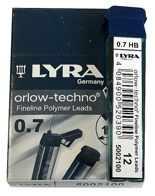 FIL MINA CREION LYRA ORLOW-TECHNO 0.7MM HB 12/SET POLYMER 5002100 [1]