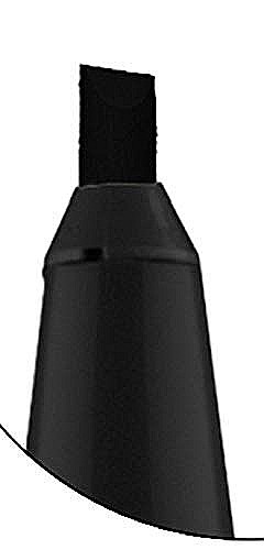 SCR Blackliner CHISEL 1+3mm black MOLOTOW MLW624 [7]