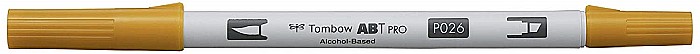 CON MARKER ACUARELA 2 CAPETE TOMBOW PRO ALCOOL yellow gold ABTP-026 [2]