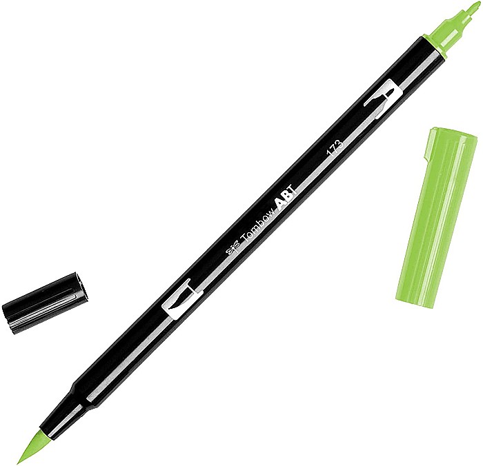 CON MARKER TIP ACUARELA 2 CAPETE TOMBOW WILLOW GREEN ABT-173 [2]