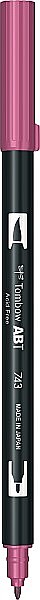 CON MARKER TIP ACUARELA 2 CAPETE TOMBOW HOT PINK ABT-743 [1]
