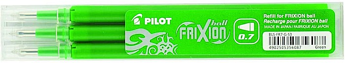 DAC MINA ROLLER PILOT FRIXION 0.7 3/SET VERDE BLS-FR7G-S3 M/074NRFXVA [2]
