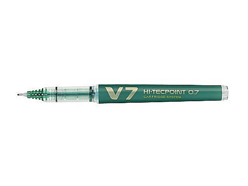 DAC ROLLER PILOT HI-TECPOINT V7 0.7 VERDE REINCARCABIL [2]