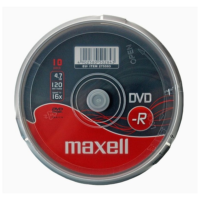 TEC DVD MAXELL 10/SET 275593.40.TW [2]