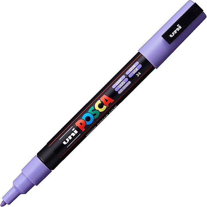 MARKER UNI POSCA UNIVERSAL 3M 0.9-1.3MM  M1432/43926 MOV LILIAC [2]