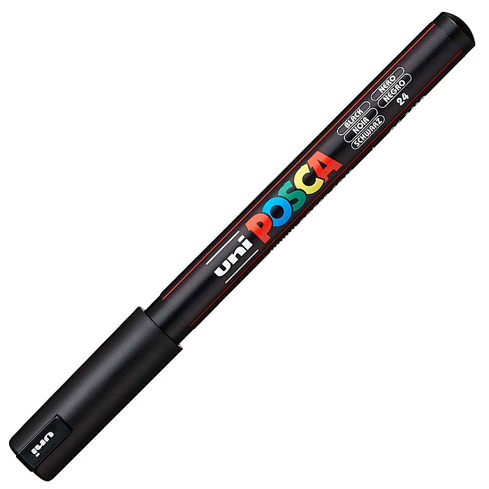MARKER UNI POSCA VARF METALIC 0.7MM PC1MR M486/34751 NEGRU [1]