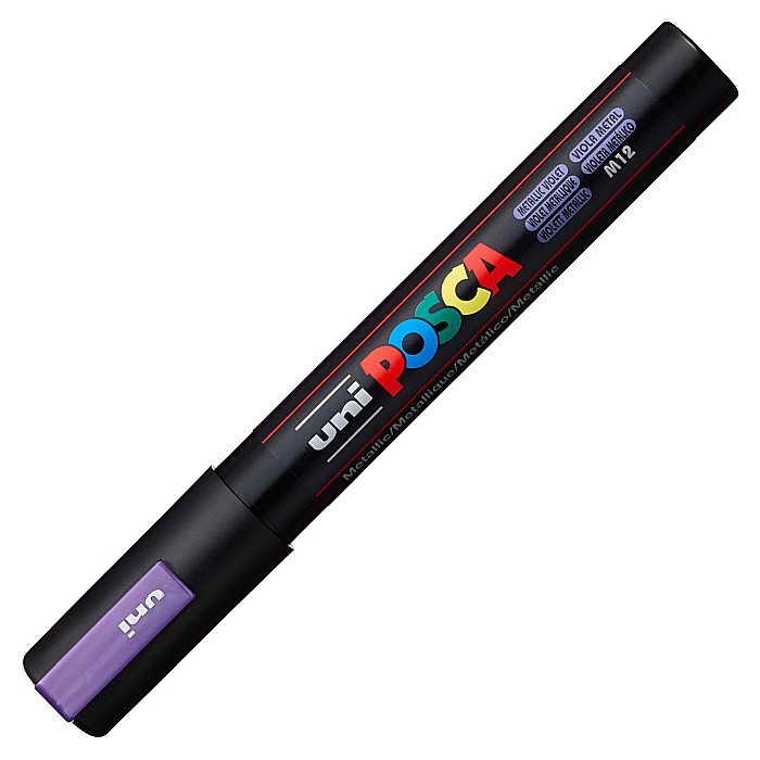 MARKER UNI POSCA UNIVERSAL 5M 1.8-2.5 MM M642/43930 MOV METALIZAT [1]