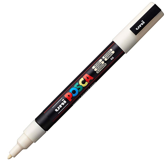 MARKER UNI POSCA UNIVERSAL 3M 0.9-1.3 MM M629/26505 IVORIU [2]