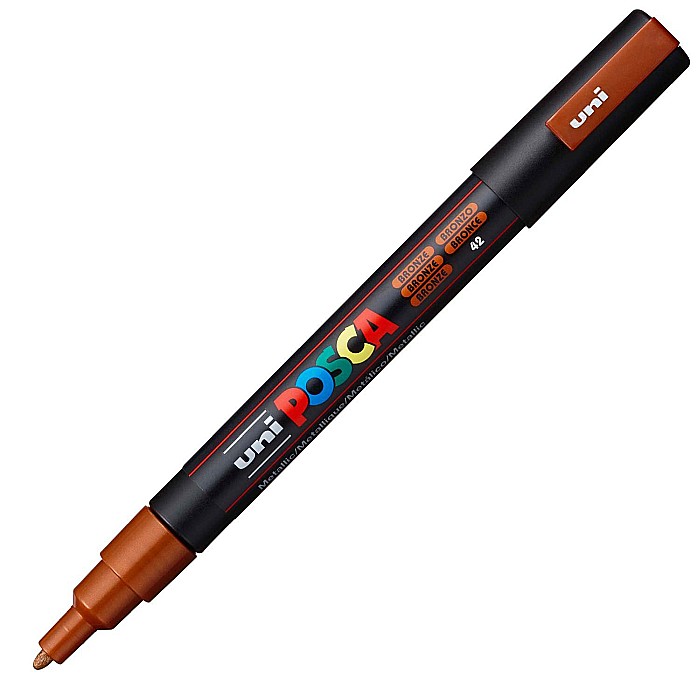MARKER UNI POSCA UNIVERSAL 3M 0.9-1.3 MM M438/26504 BRONZ [2]
