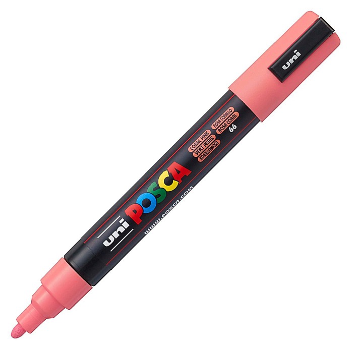 MARKER UNI POSCA UNIVERSAL 5M 1.8-2.5 MM M1177/36946 CORAL [2]