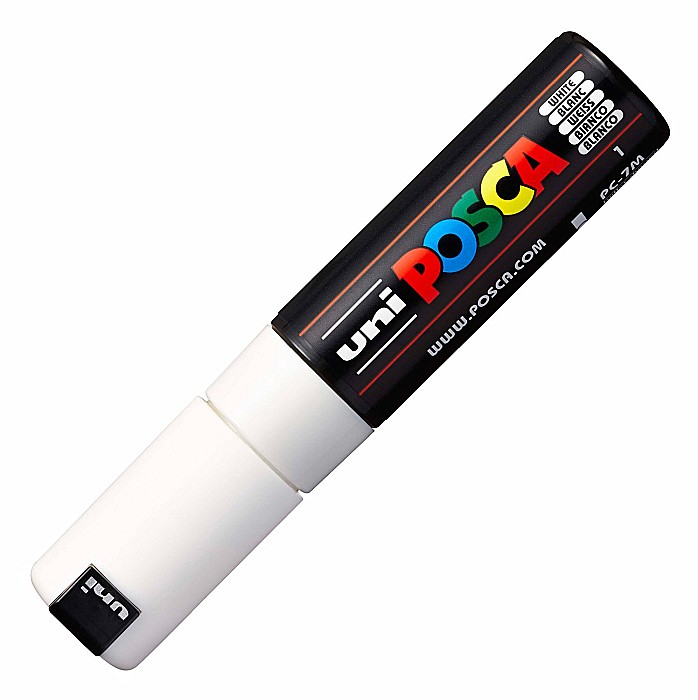 MARKER UNI POSCA UNIVERSAL 7M 4.5-5.5 MM M1095/41939 ALB [2]