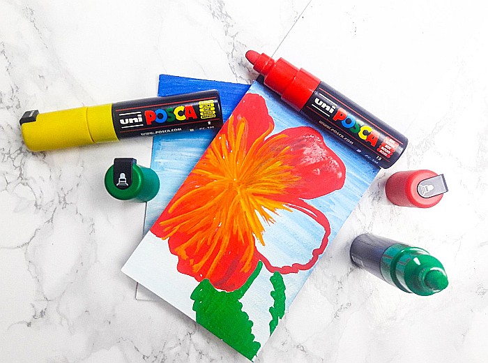 MARKER UNI POSCA UNIVERSAL 7M 4.5-5.5 MM M1096/41941 NEGRU [5]