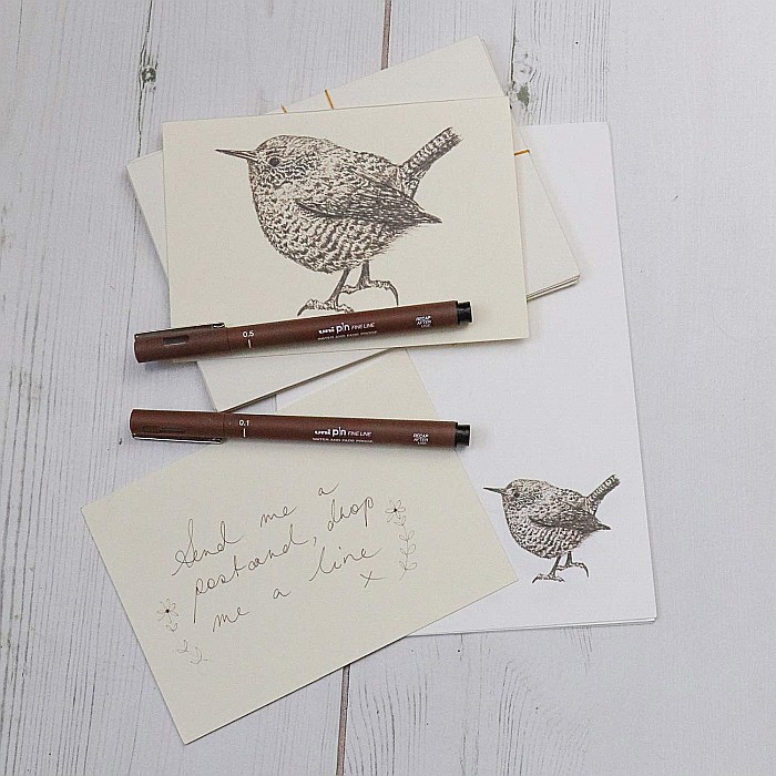 LEG LINER UNI PIN 0.1MM L369 SEPIA [4]