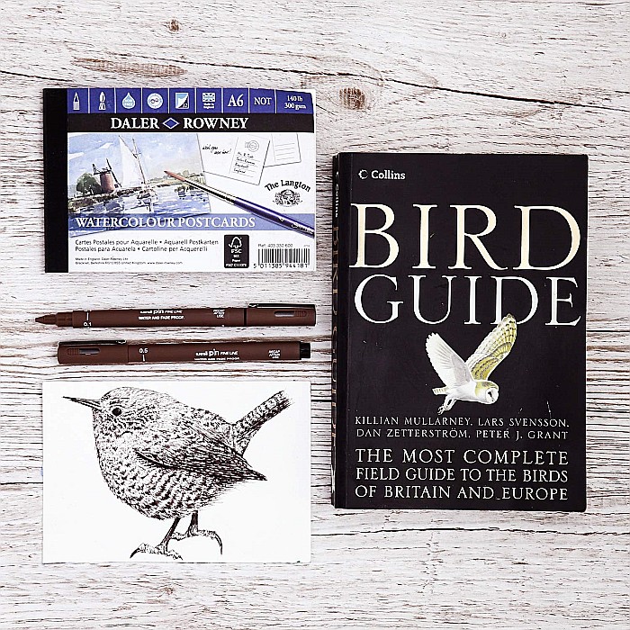 LEG LINER UNI PIN 0.1MM L369 SEPIA [6]