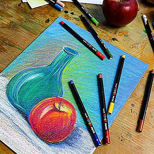 PASTEL ULEIOS POSCA KPA-100.2 GALBEN P3264 [3]