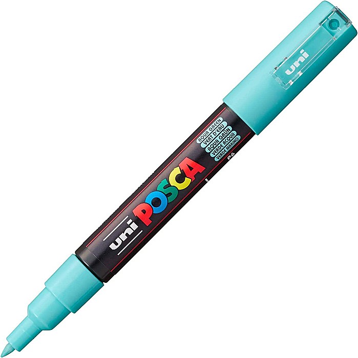 MARKER UNI POSCA UNIVERSAL 3M 0.9-1.3 MM M1434/36944 AQUA GREEN [2]