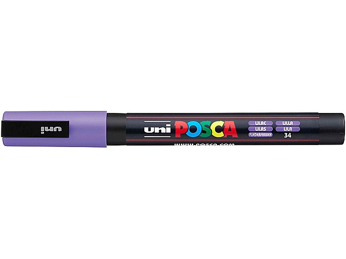 MARKER UNI POSCA UNIVERSAL 3M 0.9-1.3 MM M1271/36941 MOV LAVANDA [2]