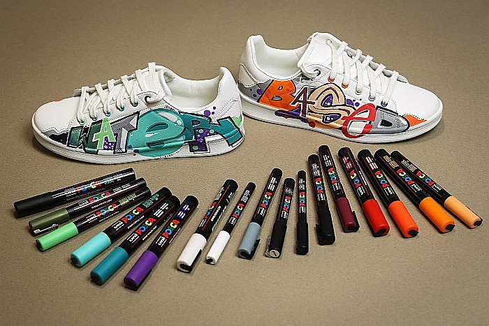 MARKER UNI POSCA VARF METALIC 0.7MM PC1MR 44533 ROZ DESCHIS [7]