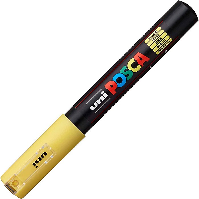 MARKER UNI POSCA UNIVERSAL 1M 0.7 MM M248/27590 GALBEN [1]