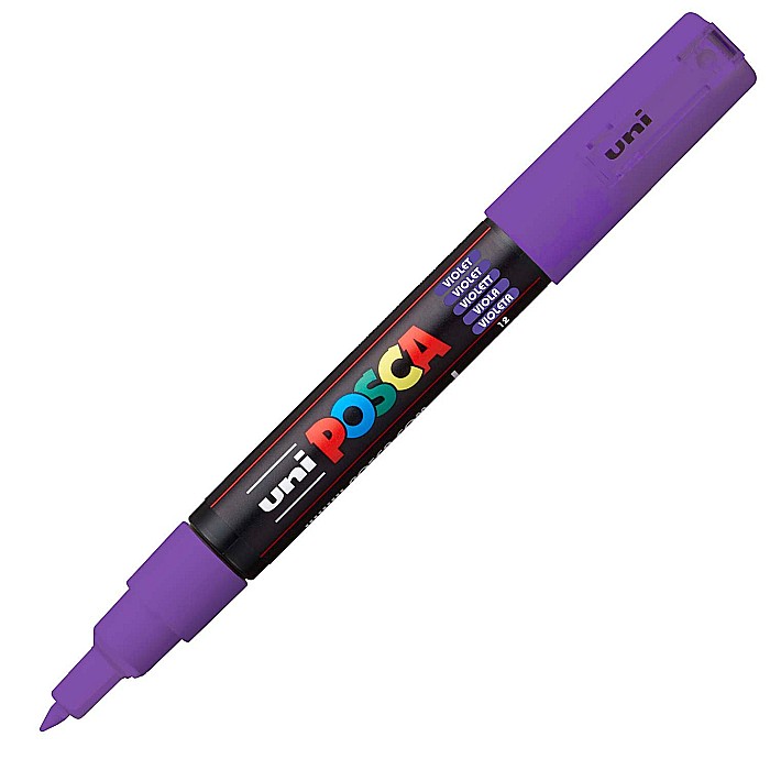 MARKER UNI POSCA UNIVERSAL 1M 0.7 MM M253/26496 VIOLET [2]