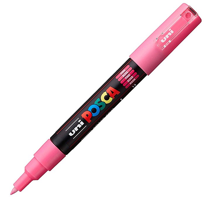 MARKER UNI POSCA UNIVERSAL 1M 0.7 MM M252/19788 ROZ [2]
