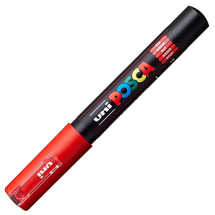 MARKER UNI POSCA UNIVERSAL 1M 0.7 MM M249/19787 ROSU [1]