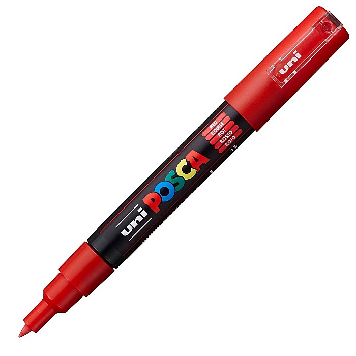 MARKER UNI POSCA UNIVERSAL 1M 0.7 MM M249/19787 ROSU [2]