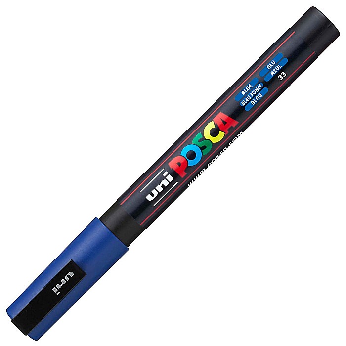 MARKER UNI POSCA UNIVERSAL 3M 0.9-1.3MM M194/14146 BLUE [1]